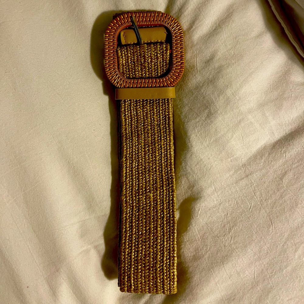 Rattan woven belts